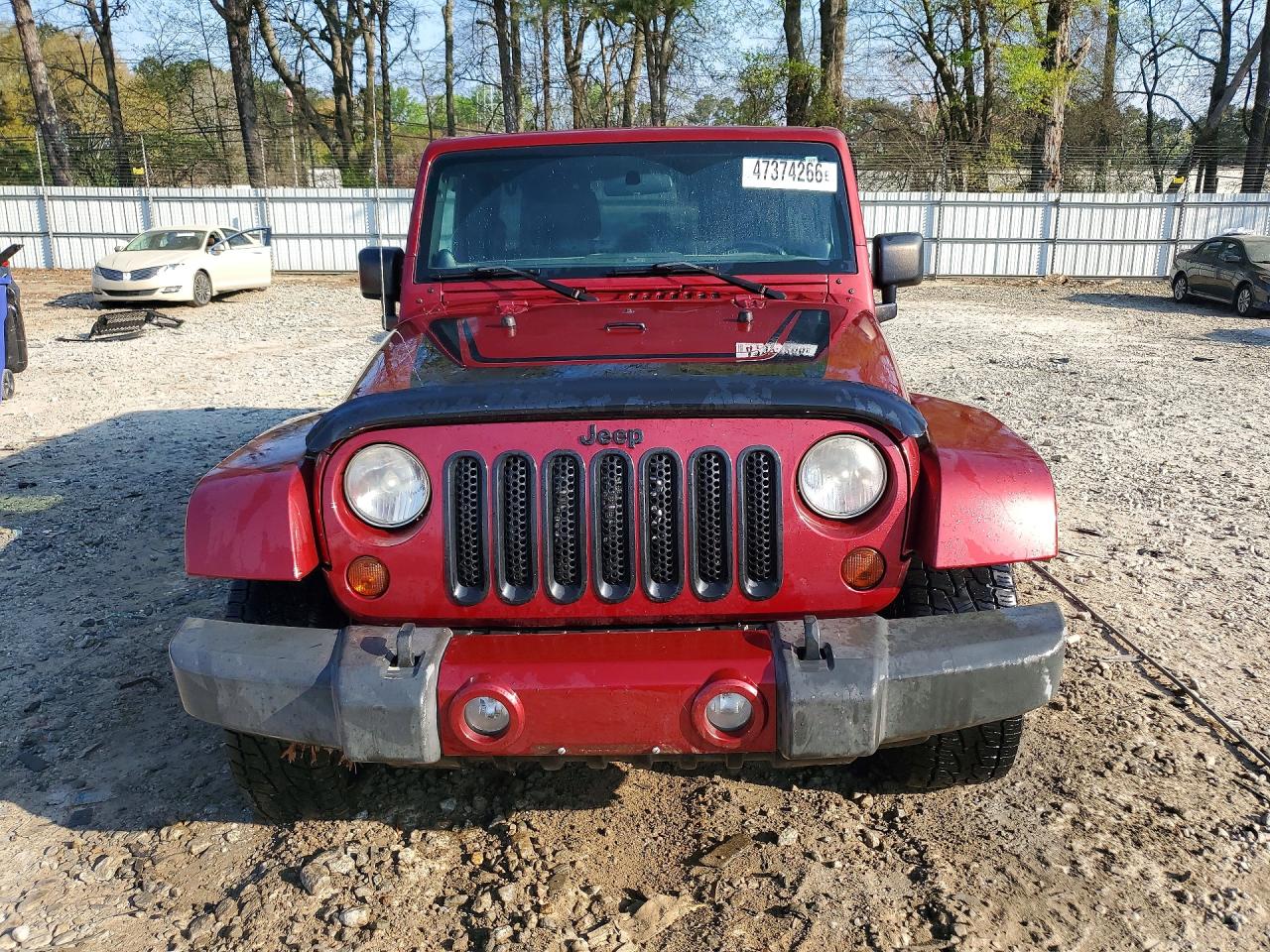 2012 JEEP WRANGLER UNLIMITED SAHARA photo 9