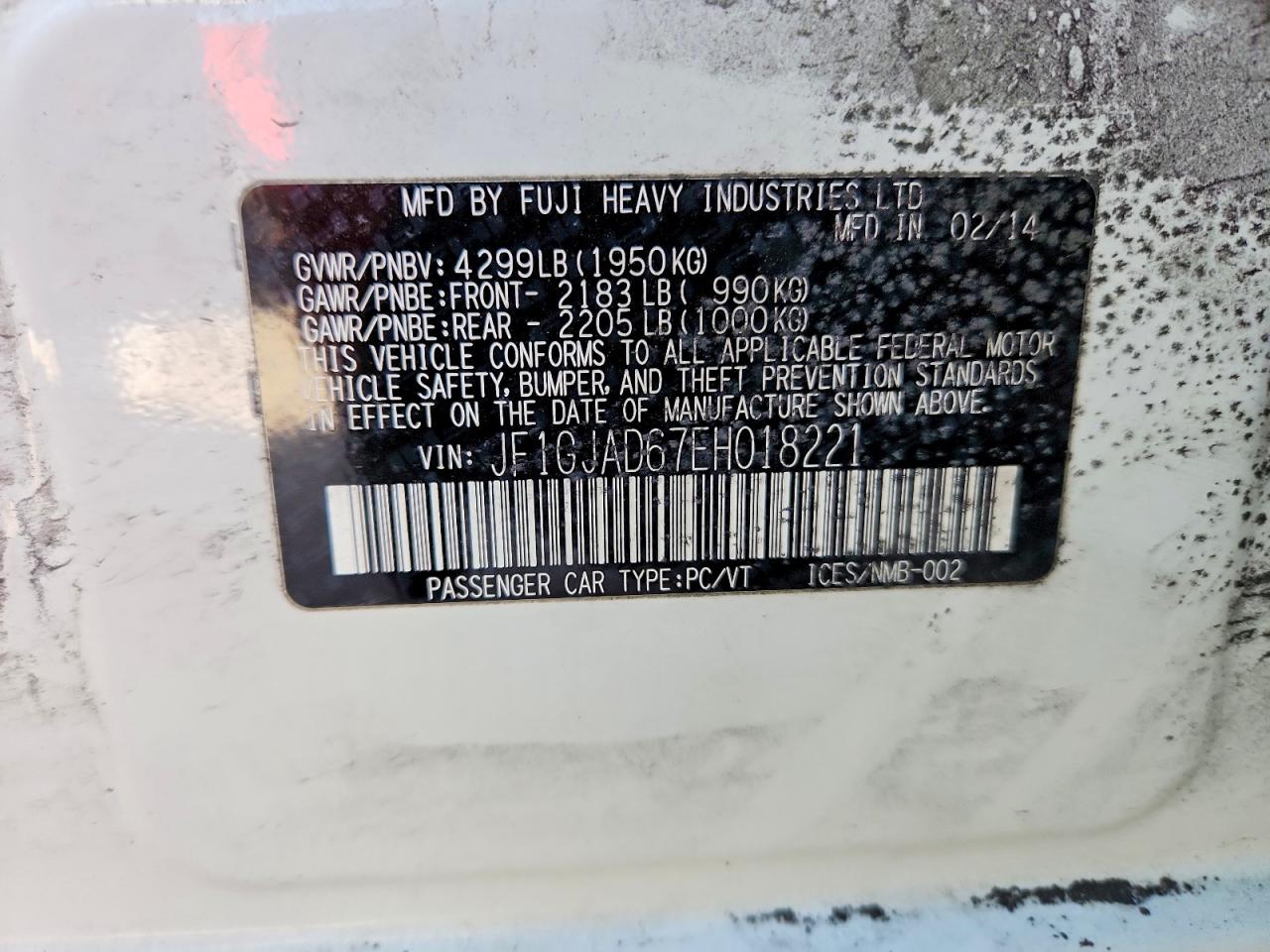 2014 SUBARU IMPREZA PREMIUM photo 25