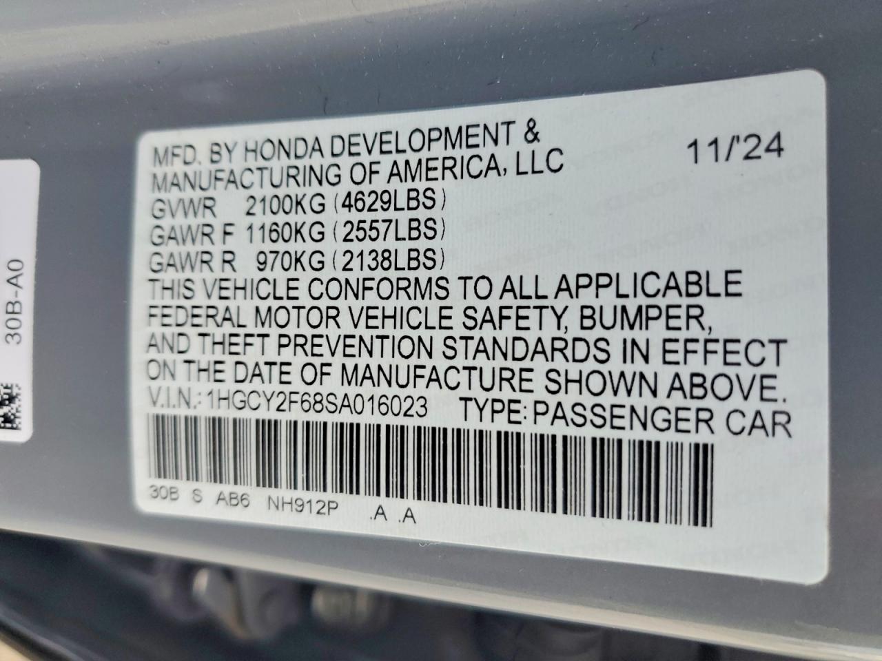 2025 HONDA ACCORD HYBRID EXL photo 12