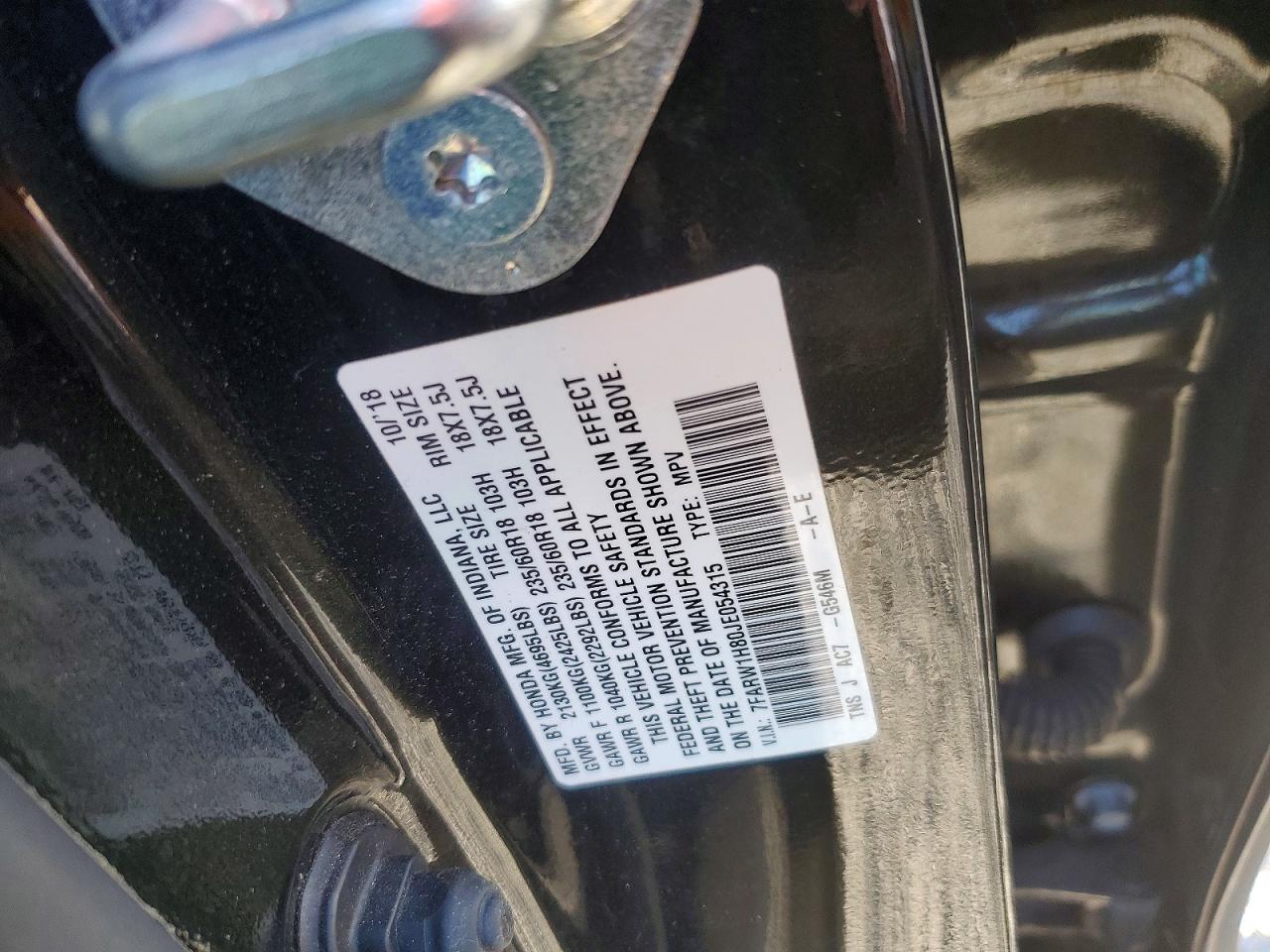 2018 HONDA CR-V EXL photo 40
