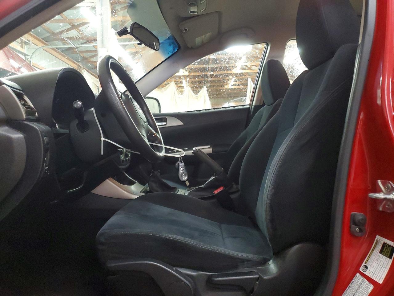 2009 SUBARU IMPREZA 2.5I photo 7