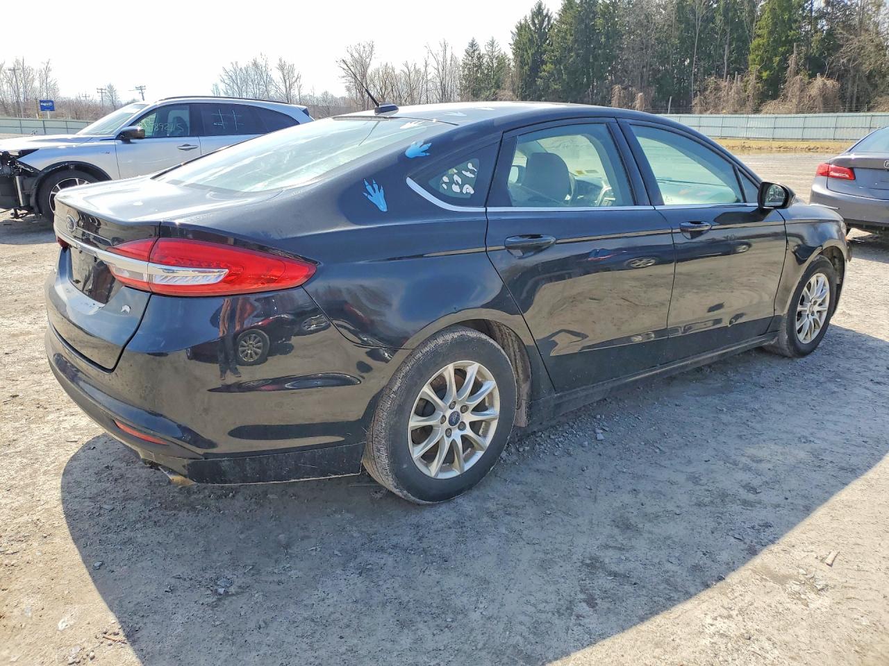 2017 FORD FUSION S photo 3