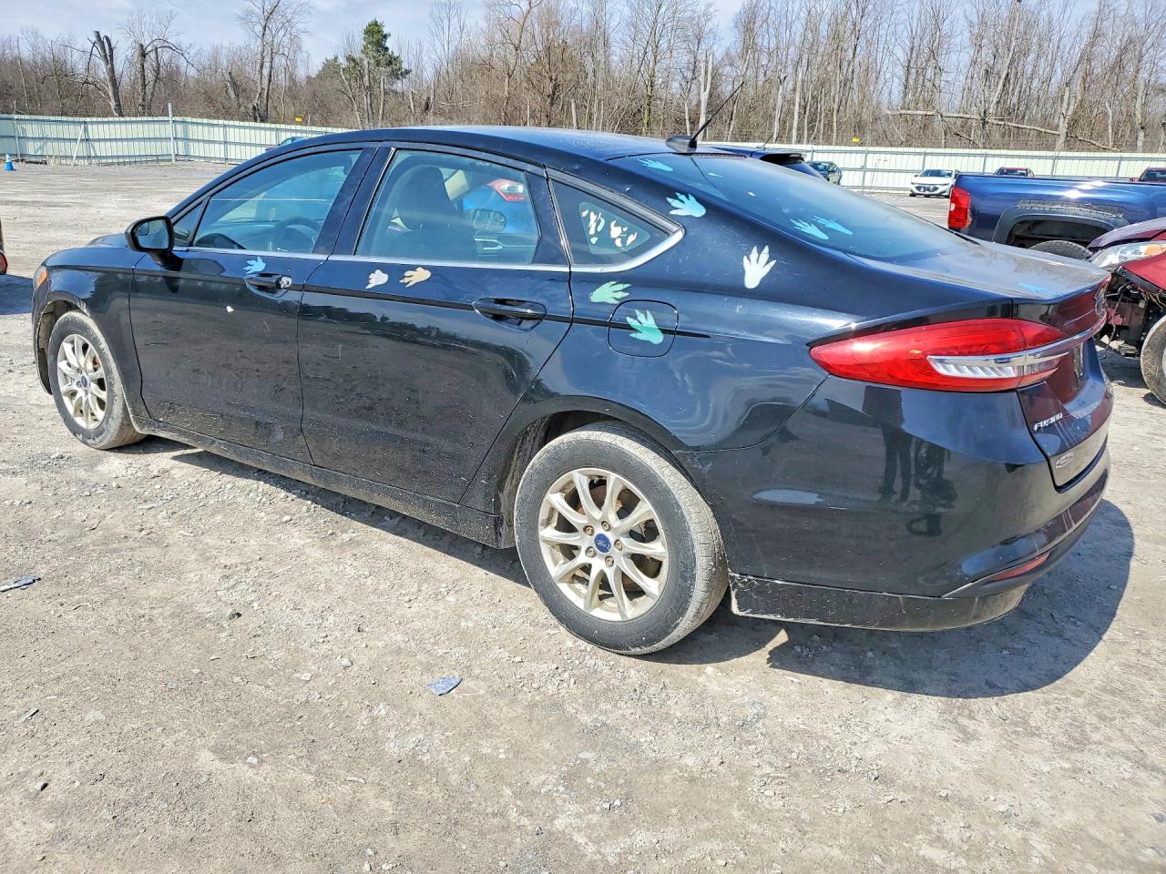 2017 FORD FUSION S photo 2