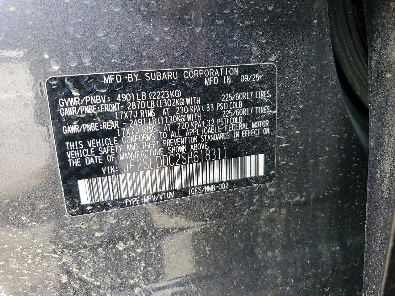 2025 SUBARU FORESTER PREMIUM photo 13