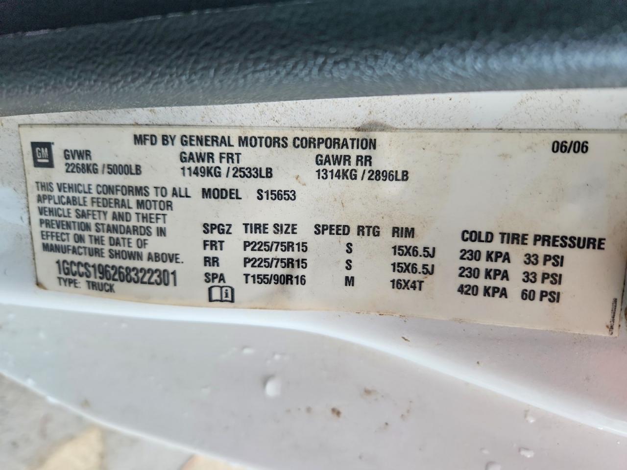 2006 CHEVROLET COLORADO photo 23