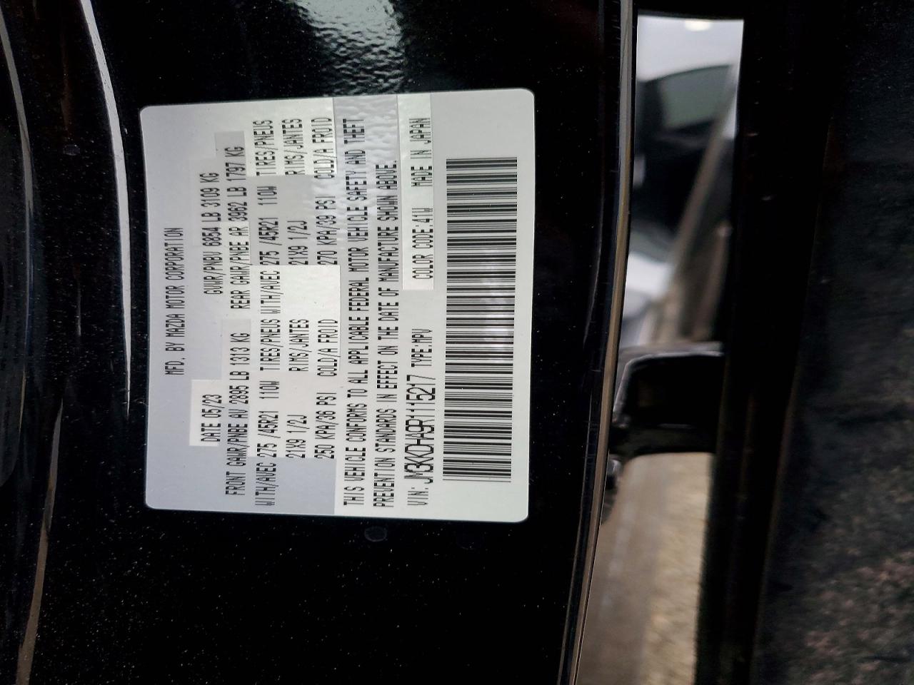 2024 MAZDA CX-90 PREMIUM photo 12