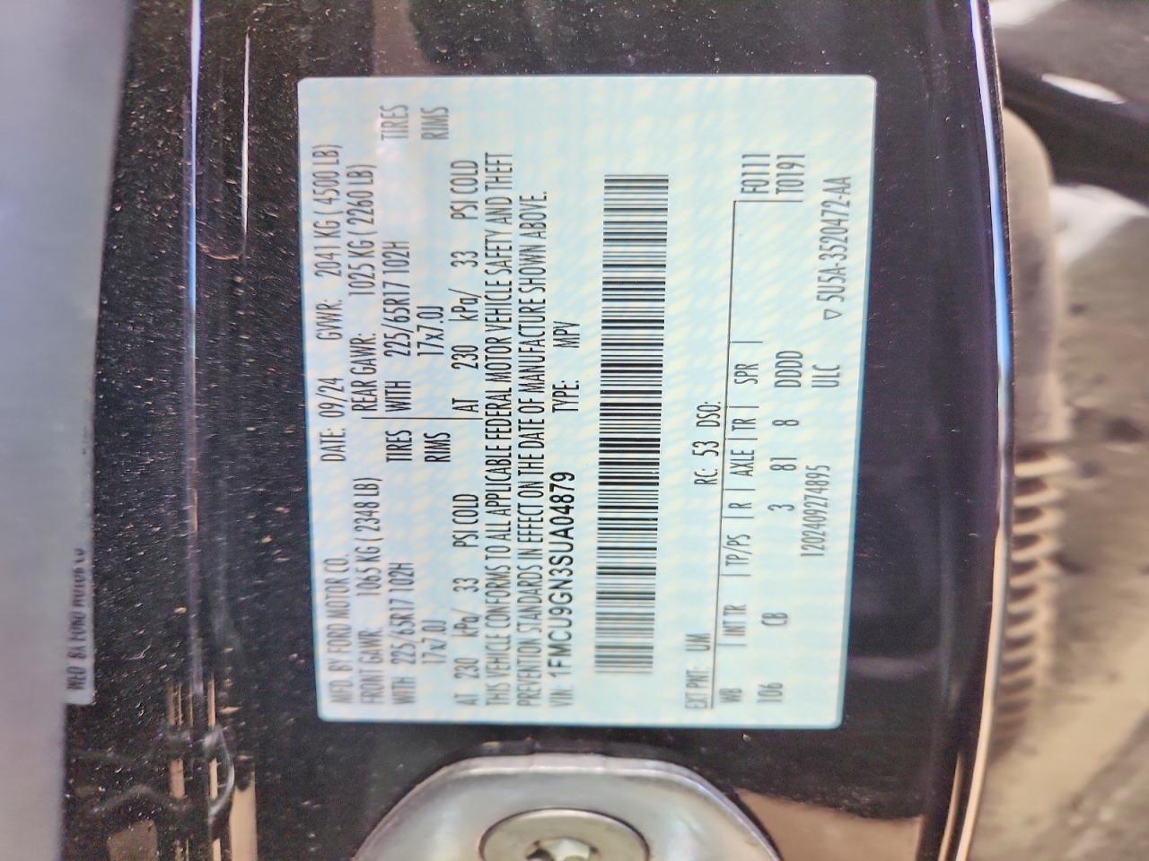 2025 FORD ESCAPE ACTIVE photo 25