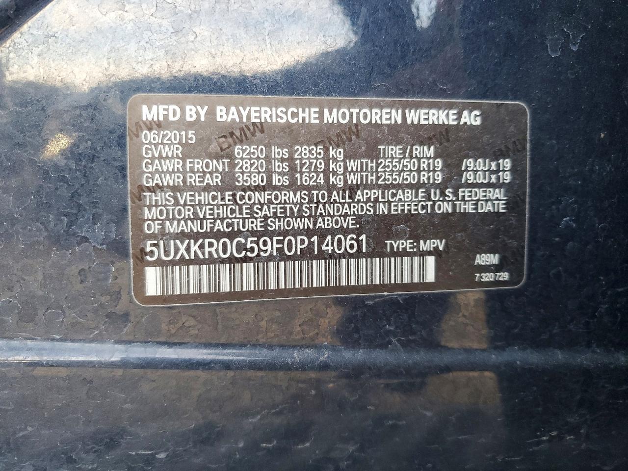 2015 BMW X5 XDRIVE35I photo 25