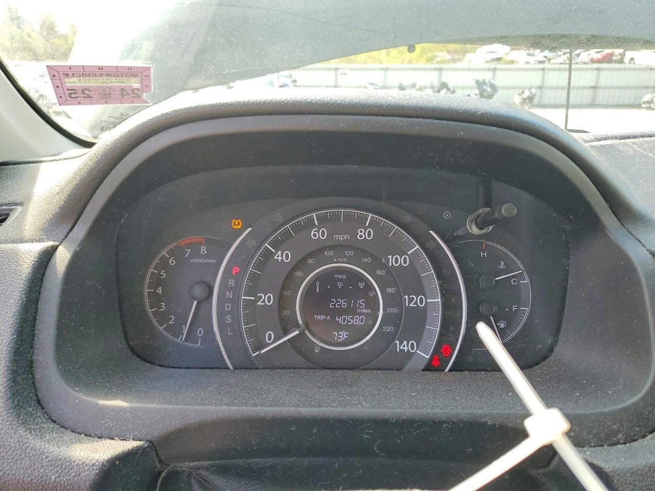 2015 HONDA CR-V EX photo 9