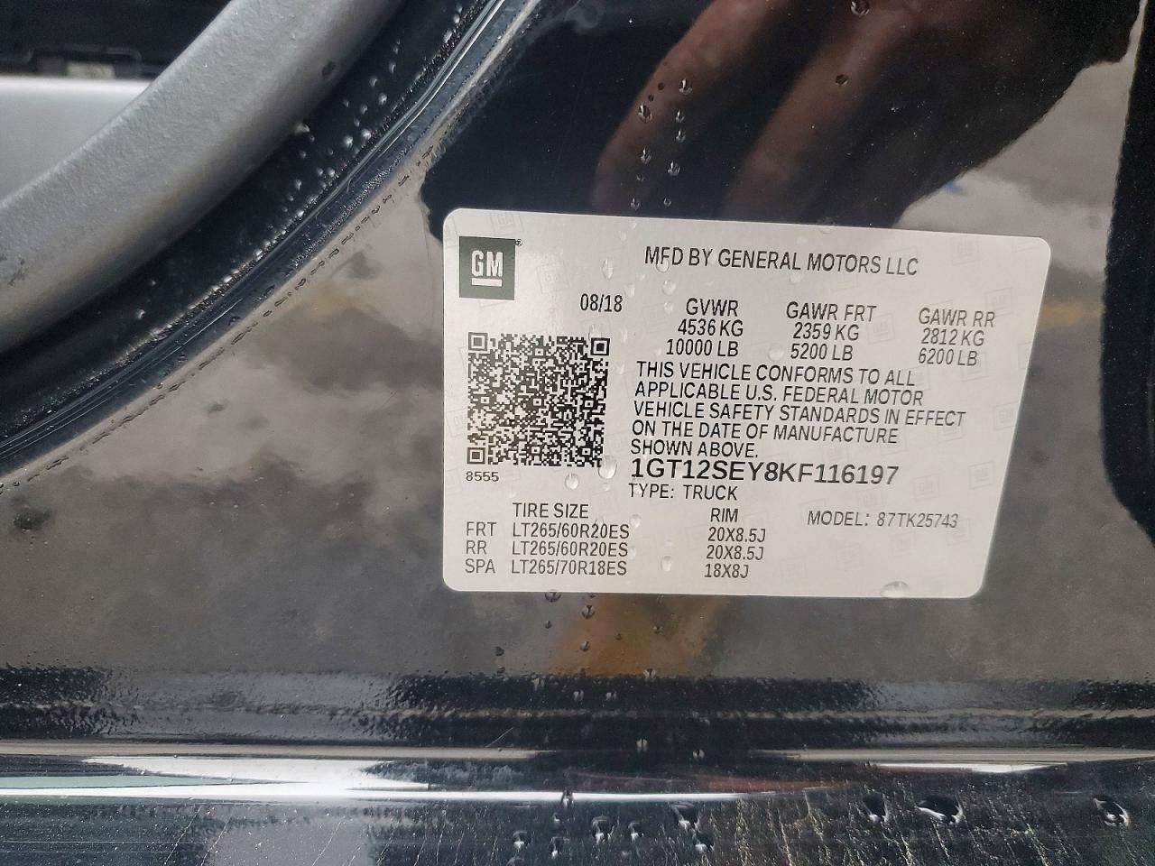 2019 GMC SIERRA K2500 DENALI photo 12