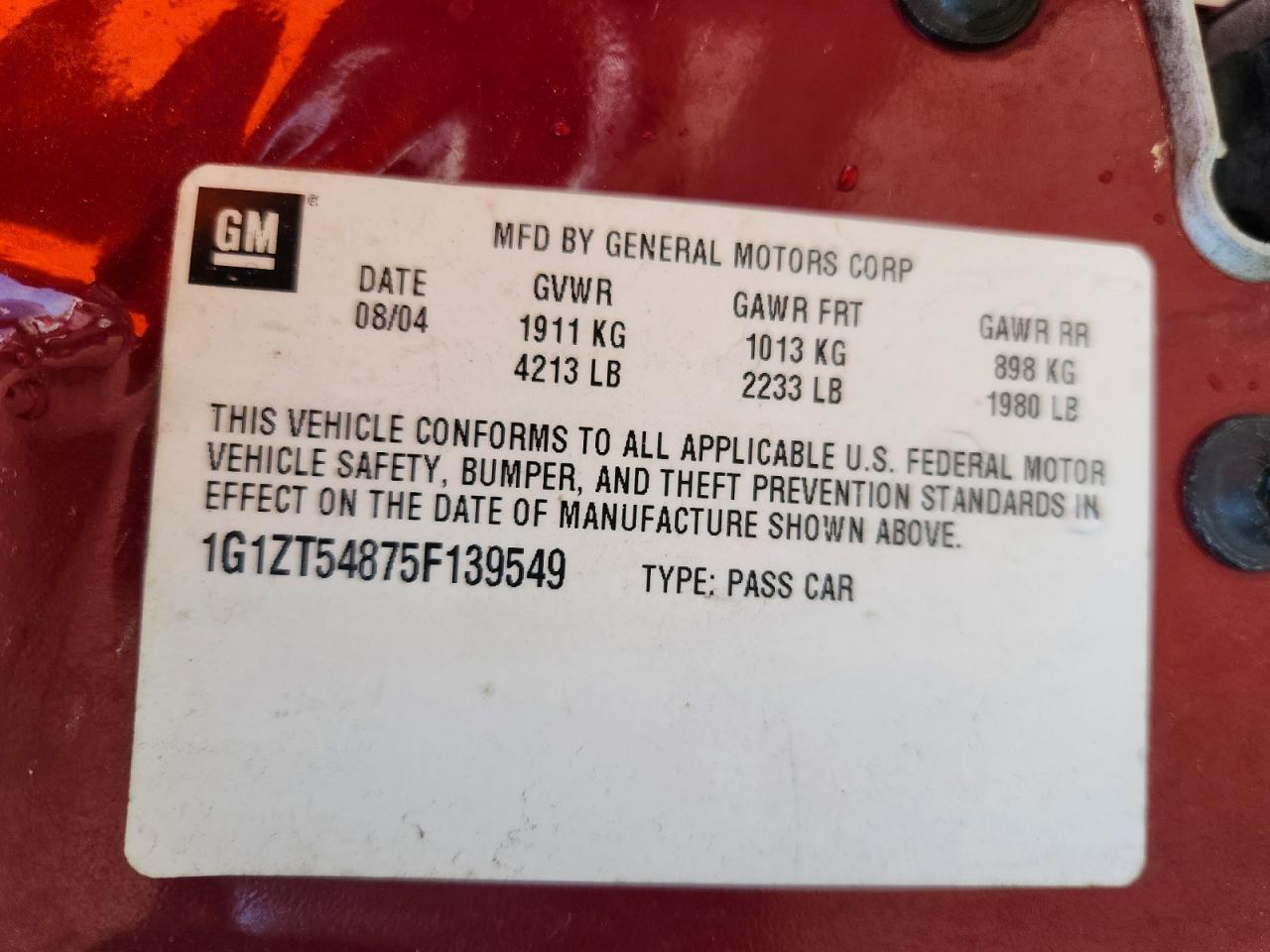 2005 CHEVROLET MALIBU LS photo 23