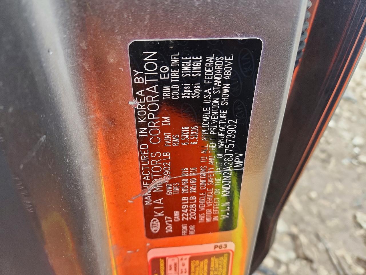 2018 KIA SOUL BASE photo 12
