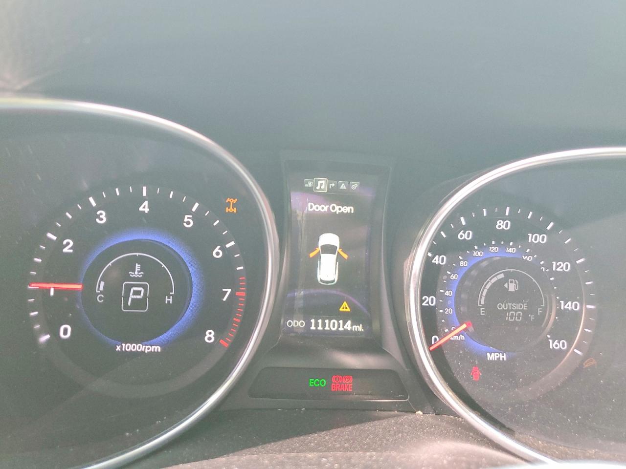 2014 HYUNDAI SANTA FE SPORT 2.4L photo 9