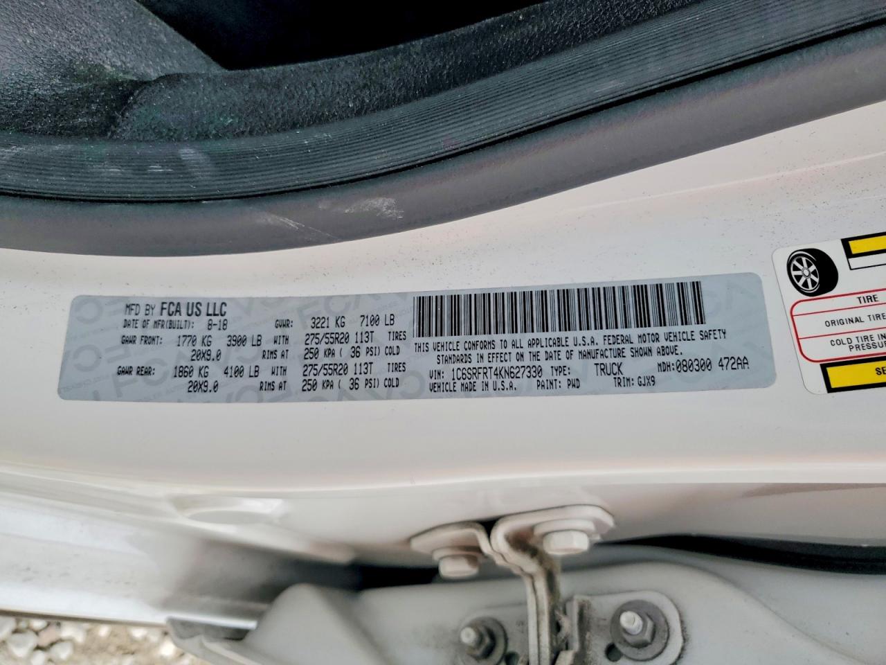 2019 RAM 1500 LARAMIE photo 12