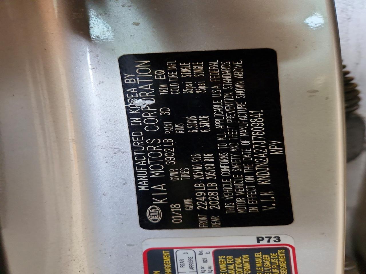 2018 KIA SOUL BASE photo 23