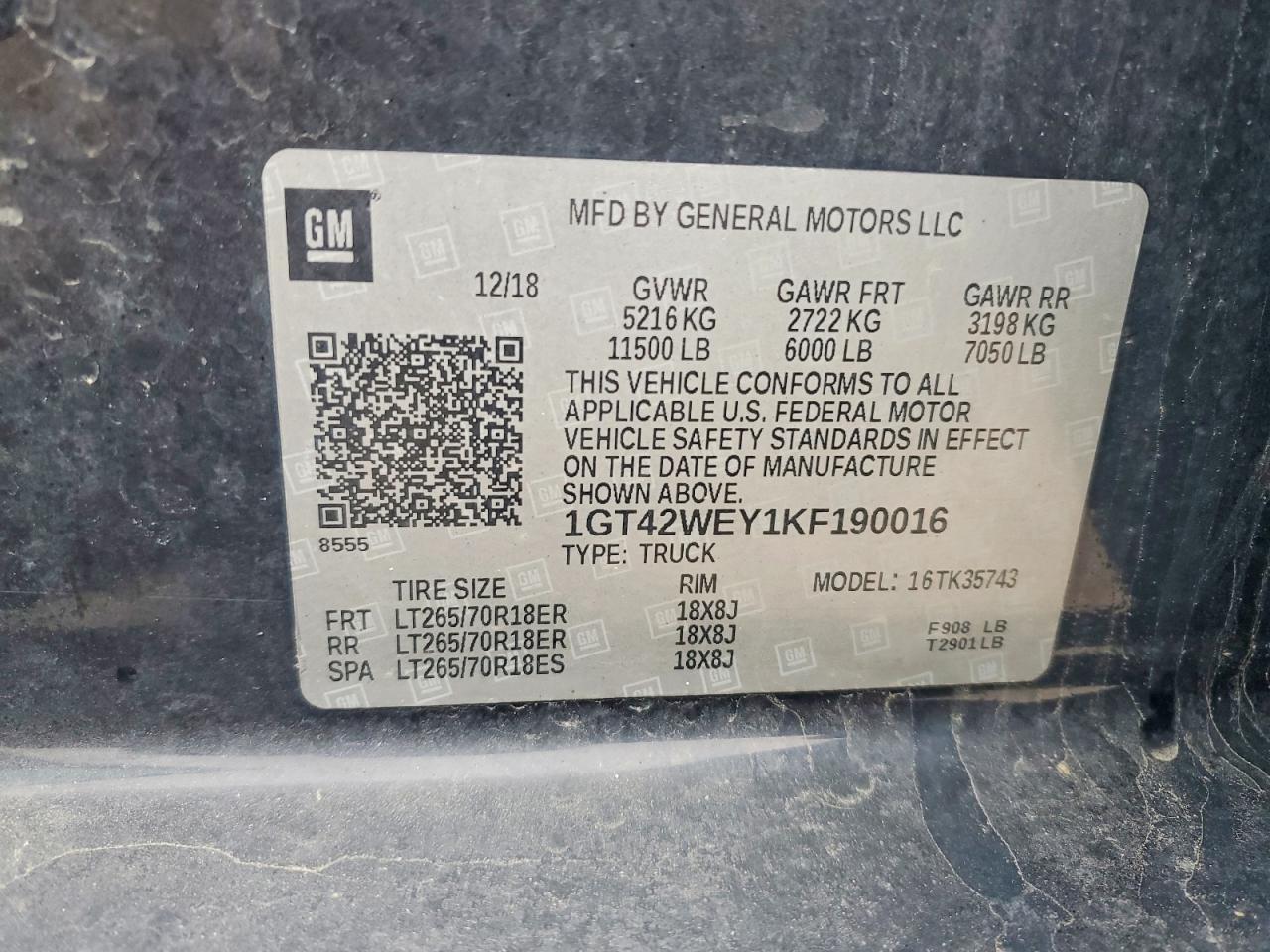 2019 GMC SIERRA K3500 DENALI photo 37