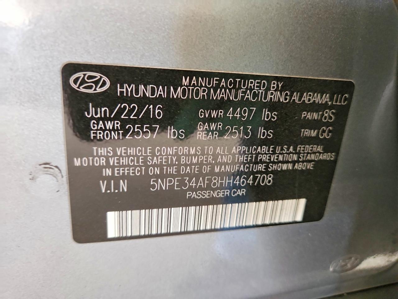 2017 HYUNDAI SONATA LIMITED photo 23