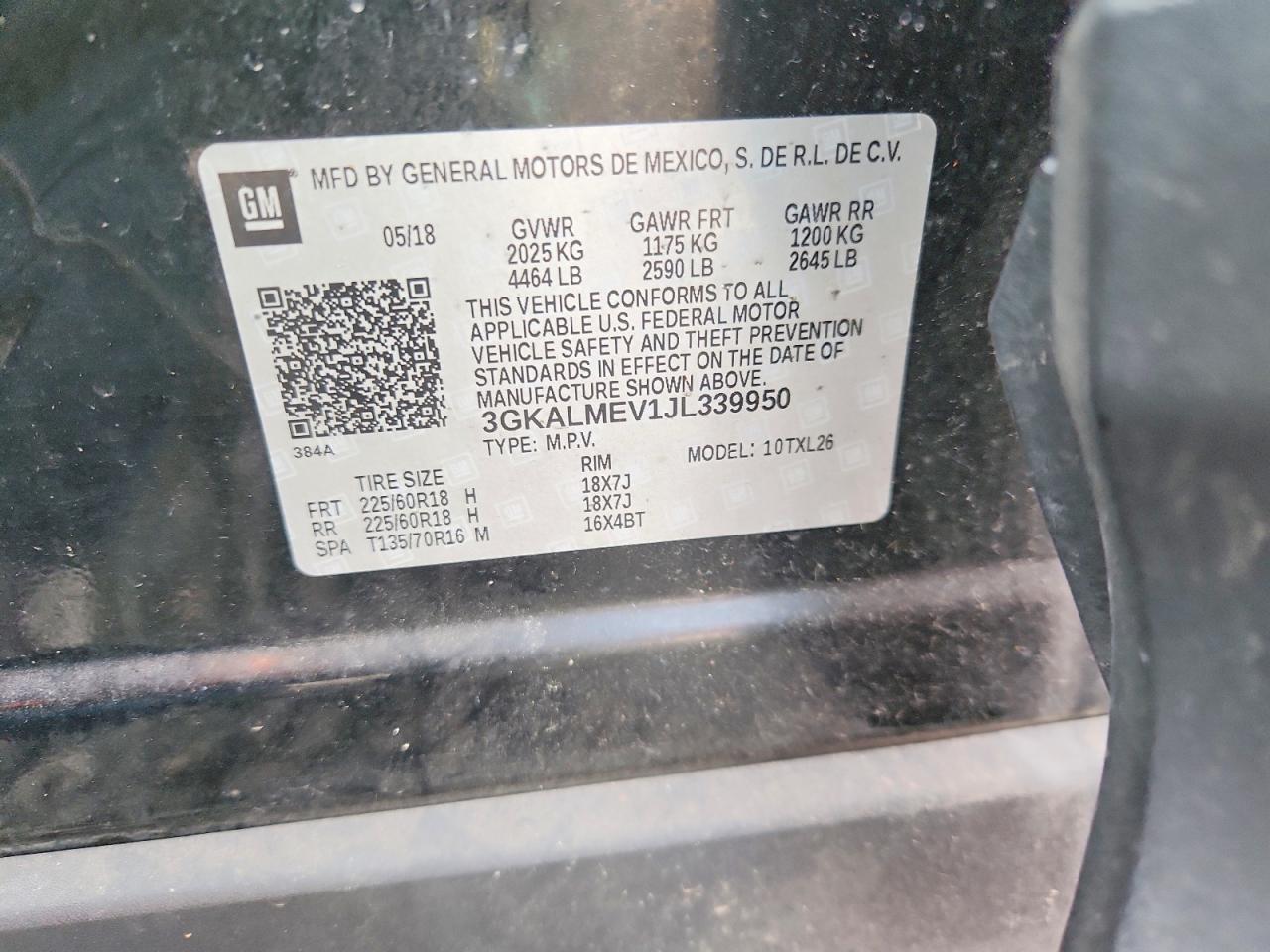 2018 GMC TERRAIN SLE photo 23