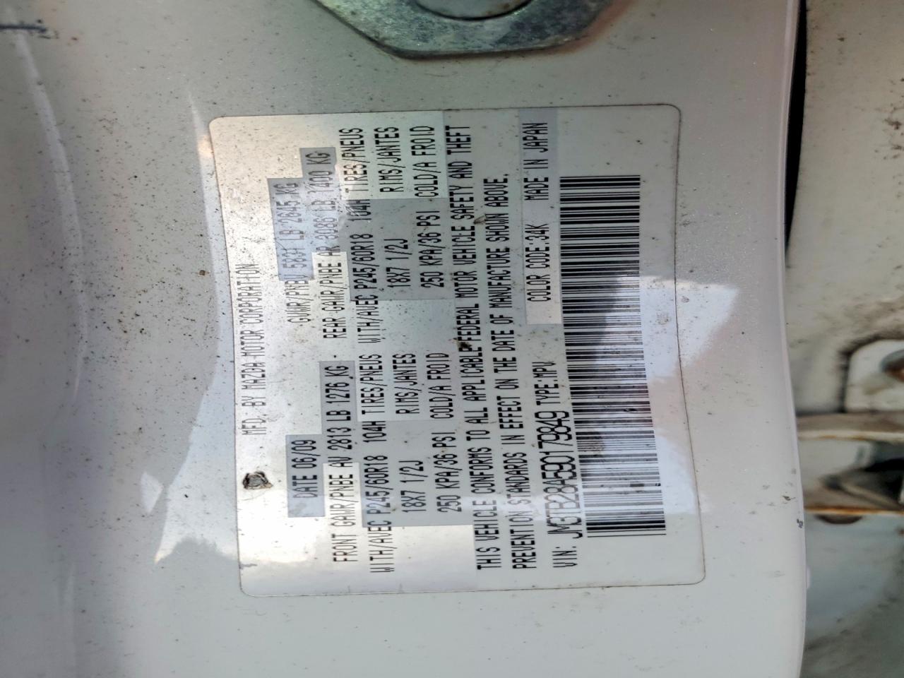 2009 MAZDA CX-9 photo 25
