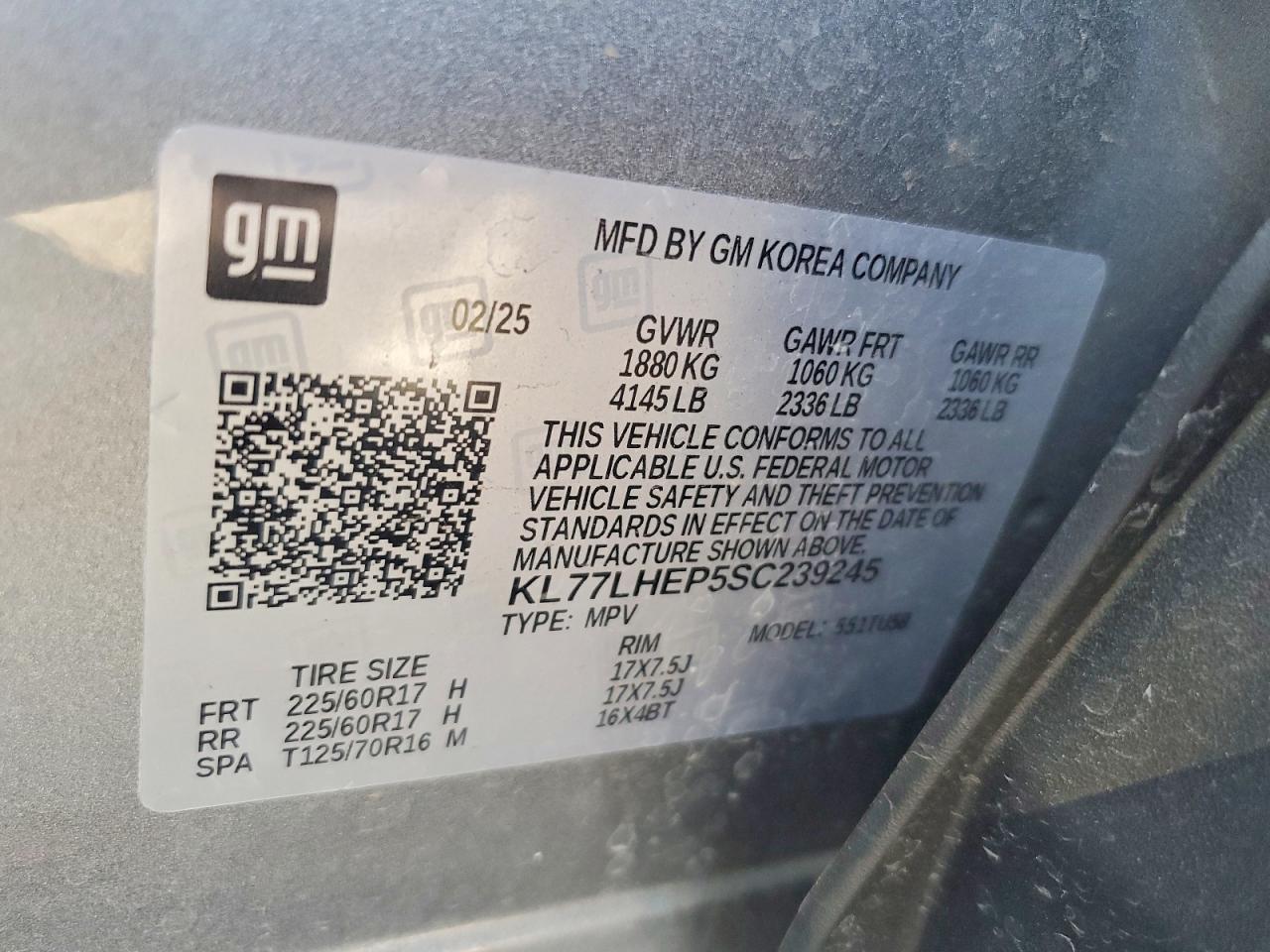 2025 CHEVROLET TRAX 1LT photo 40
