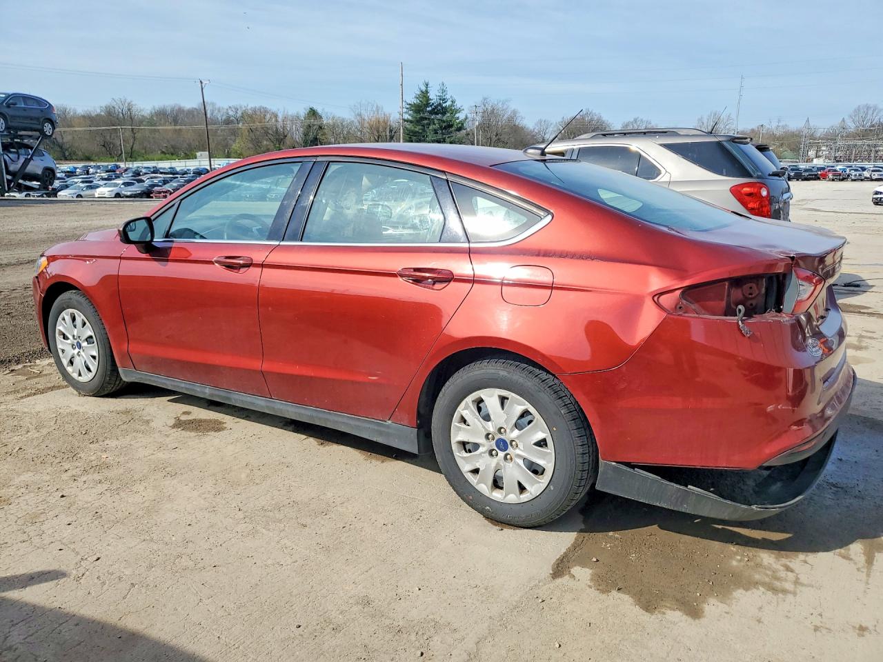2014 FORD FUSION S photo 3