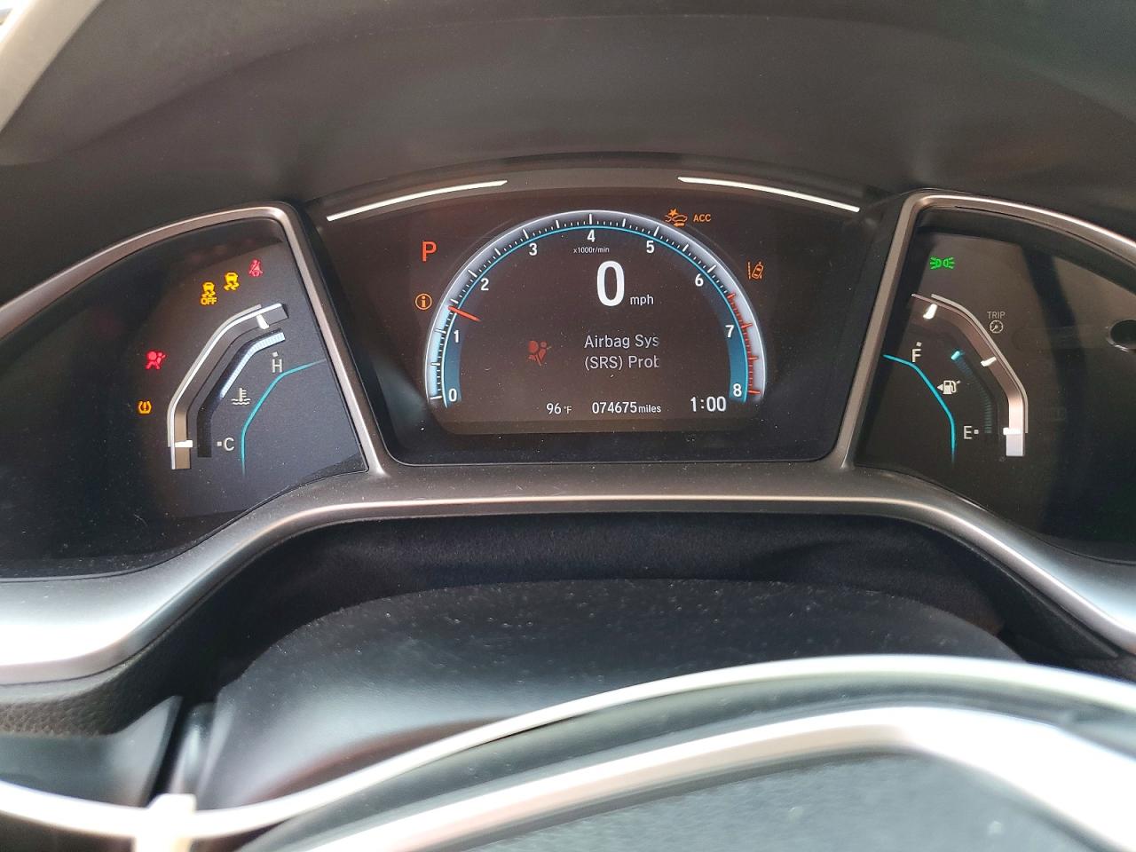 2020 HONDA CIVIC EX photo 9