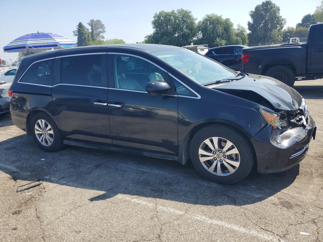 2014 HONDA ODYSSEY EXL photo 4