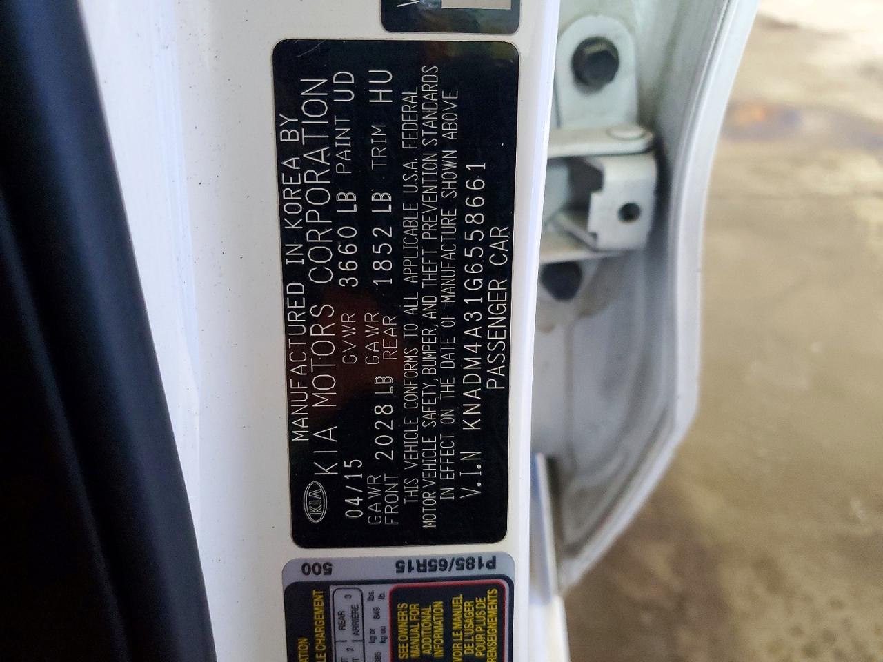 2016 KIA RIO LX photo 23