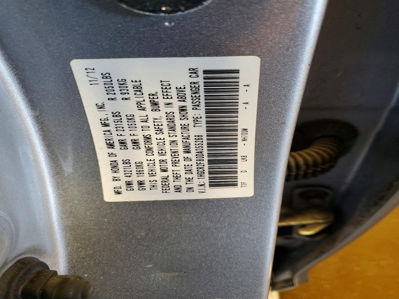 2013 HONDA ACCORD EXL photo 34