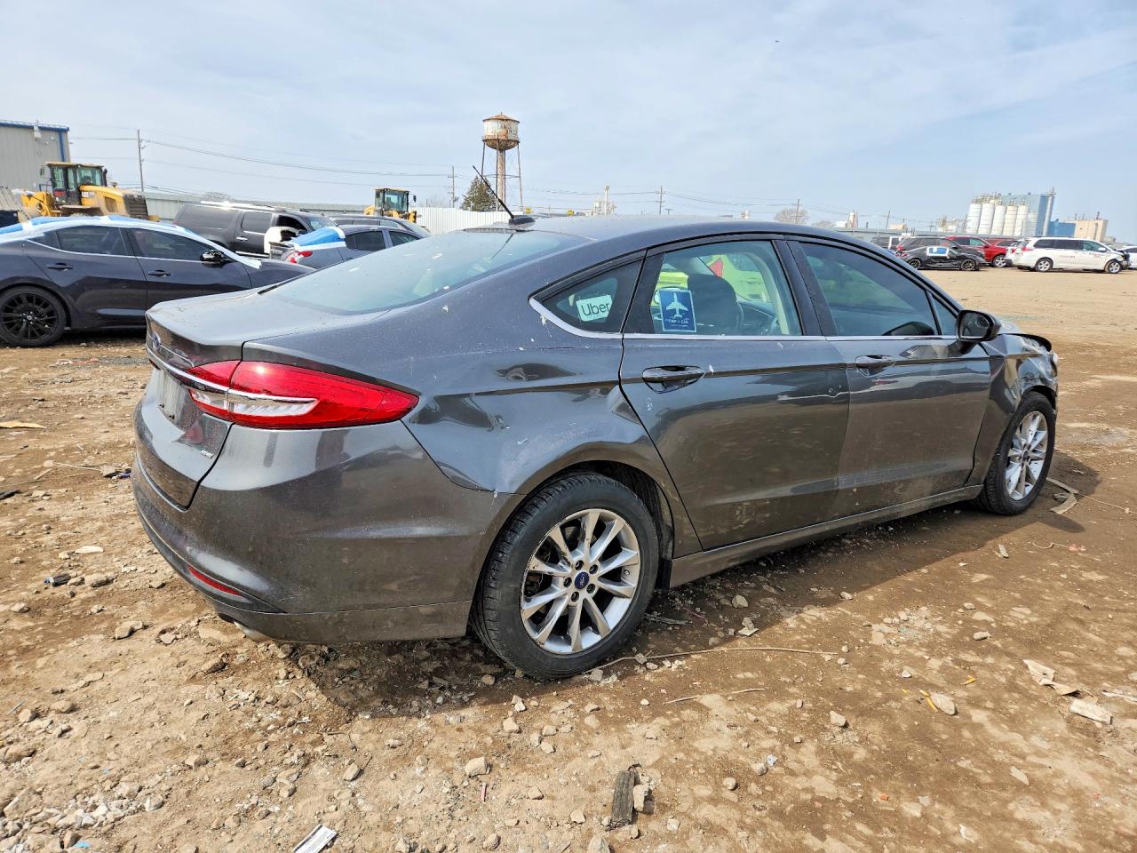 2017 FORD FUSION SE photo 5