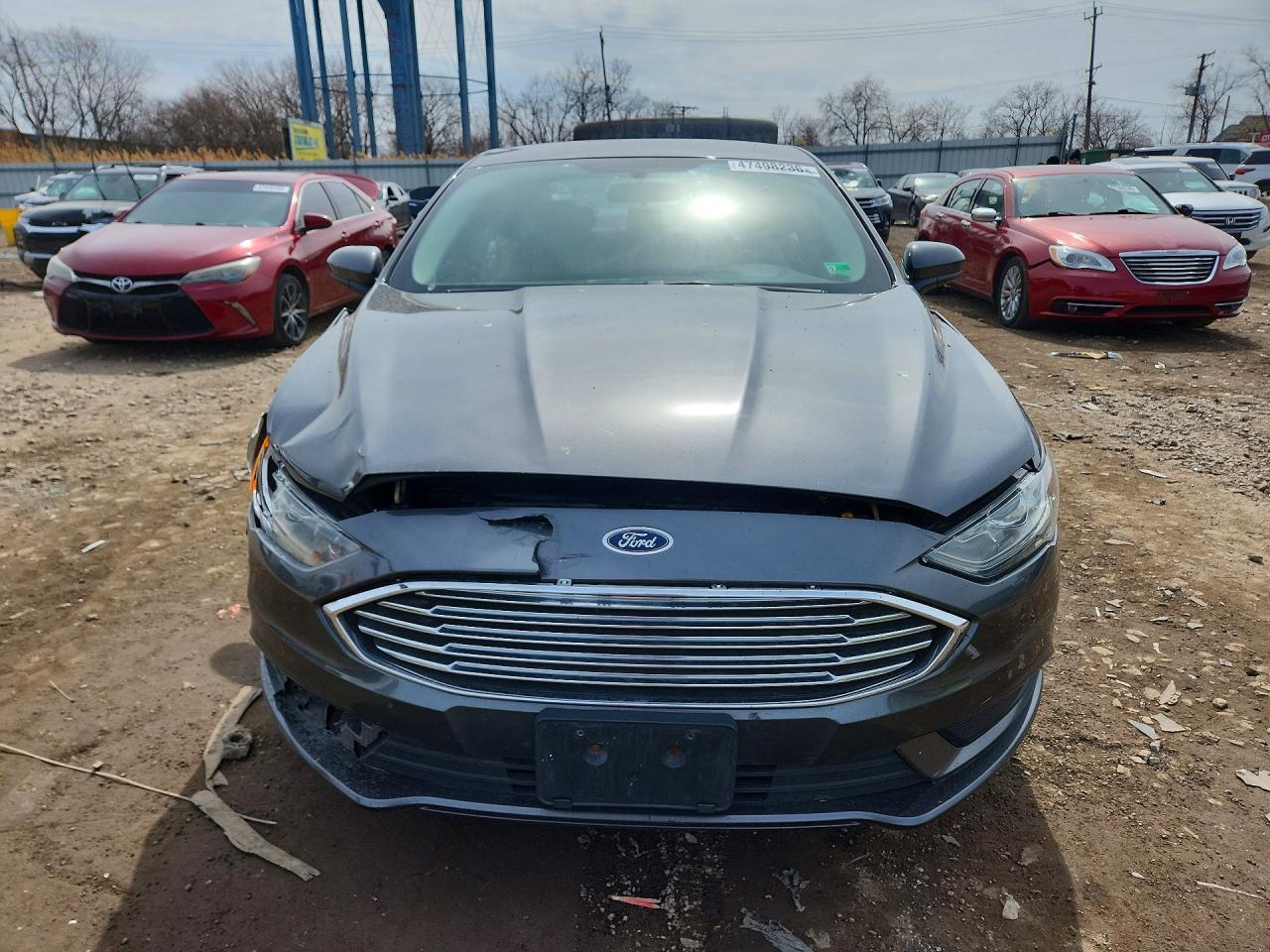 2017 FORD FUSION SE photo 9