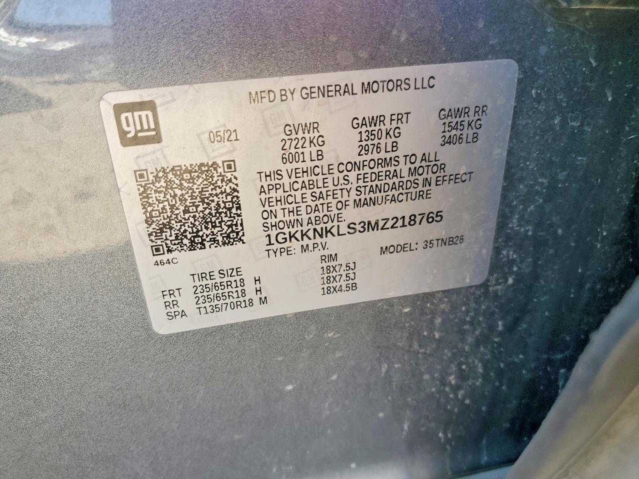 2021 GMC ACADIA SLE photo 23
