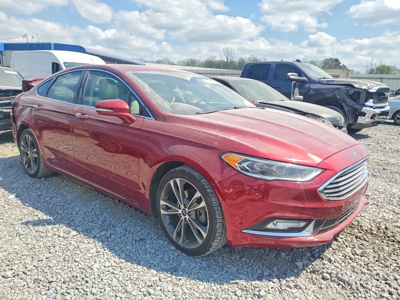 2017 FORD FUSION TITANIUM photo 10