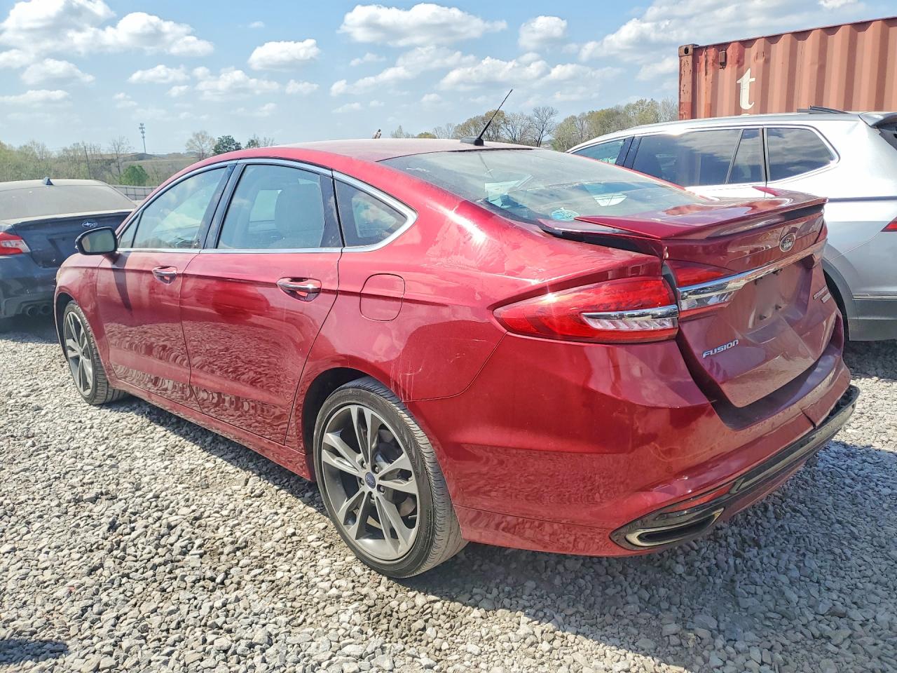 2017 FORD FUSION TITANIUM photo 4