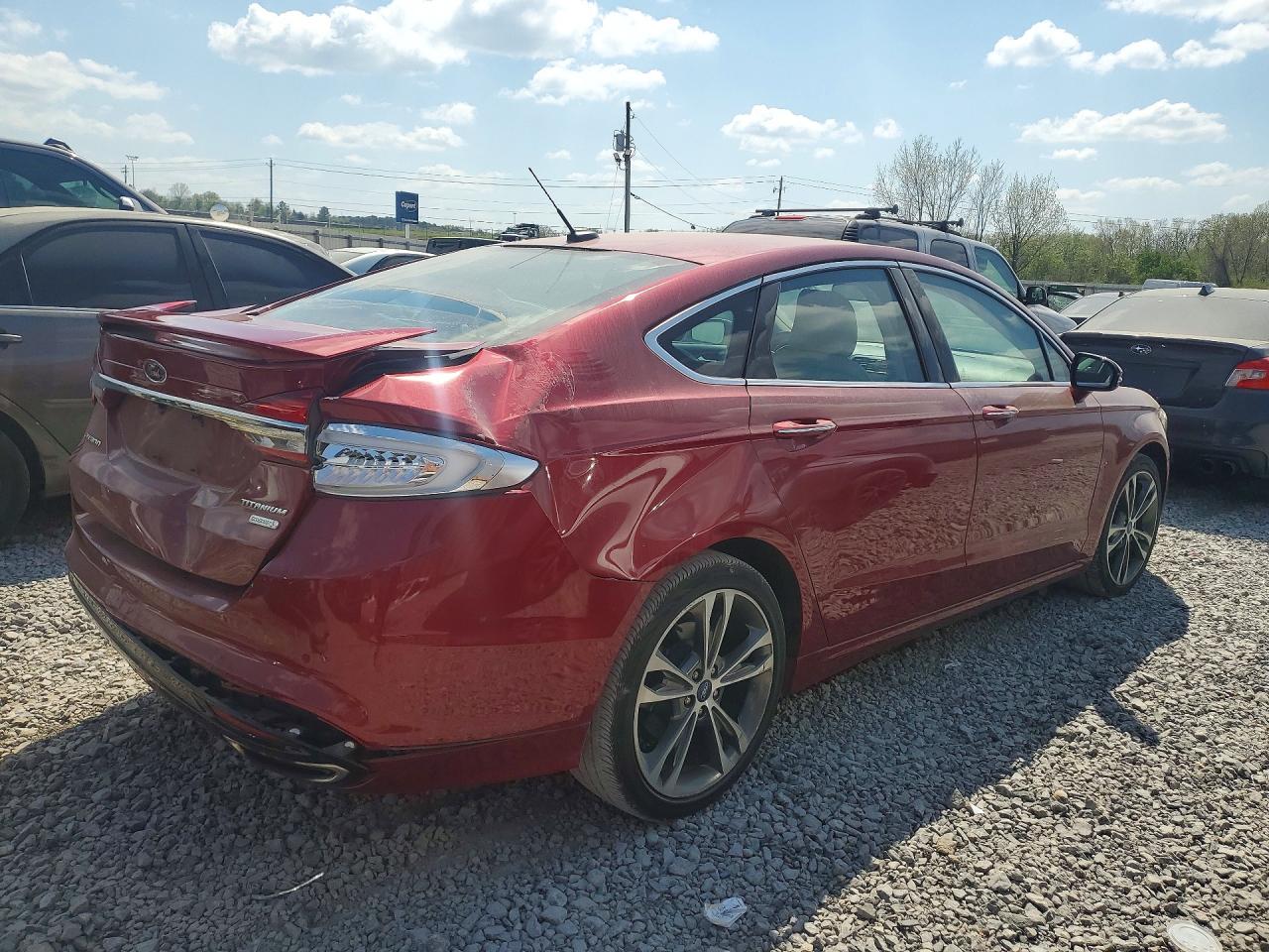 2017 FORD FUSION TITANIUM photo 7