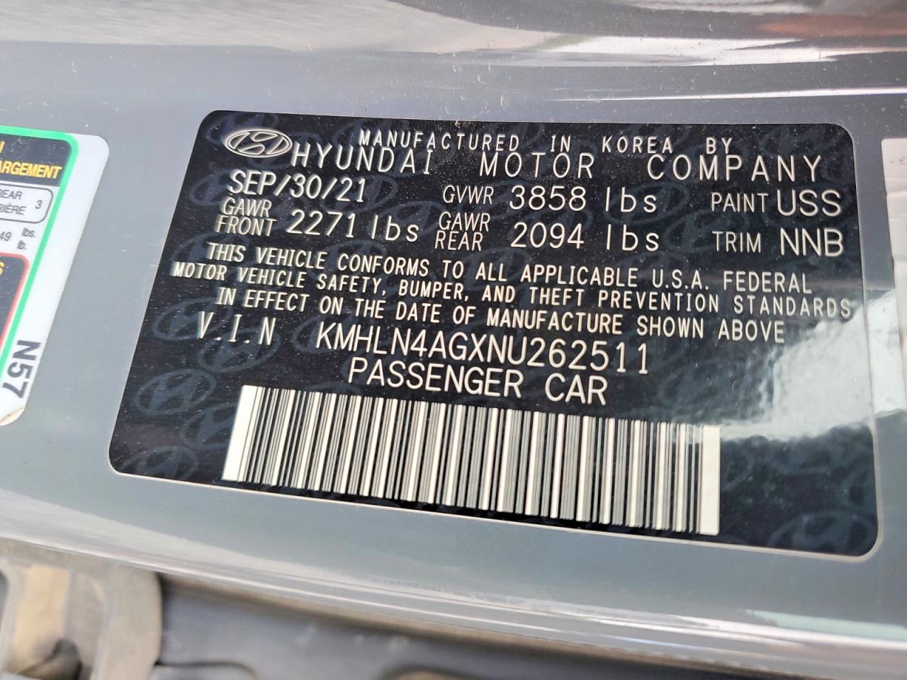 2022 HYUNDAI ELANTRA SEL photo 34