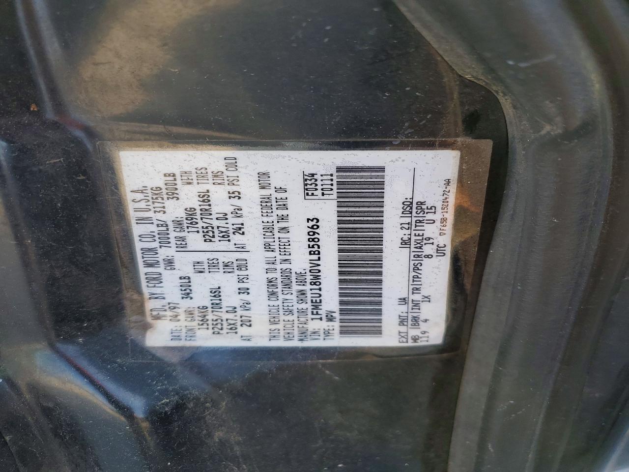 1997 FORD EXPEDITION photo 25