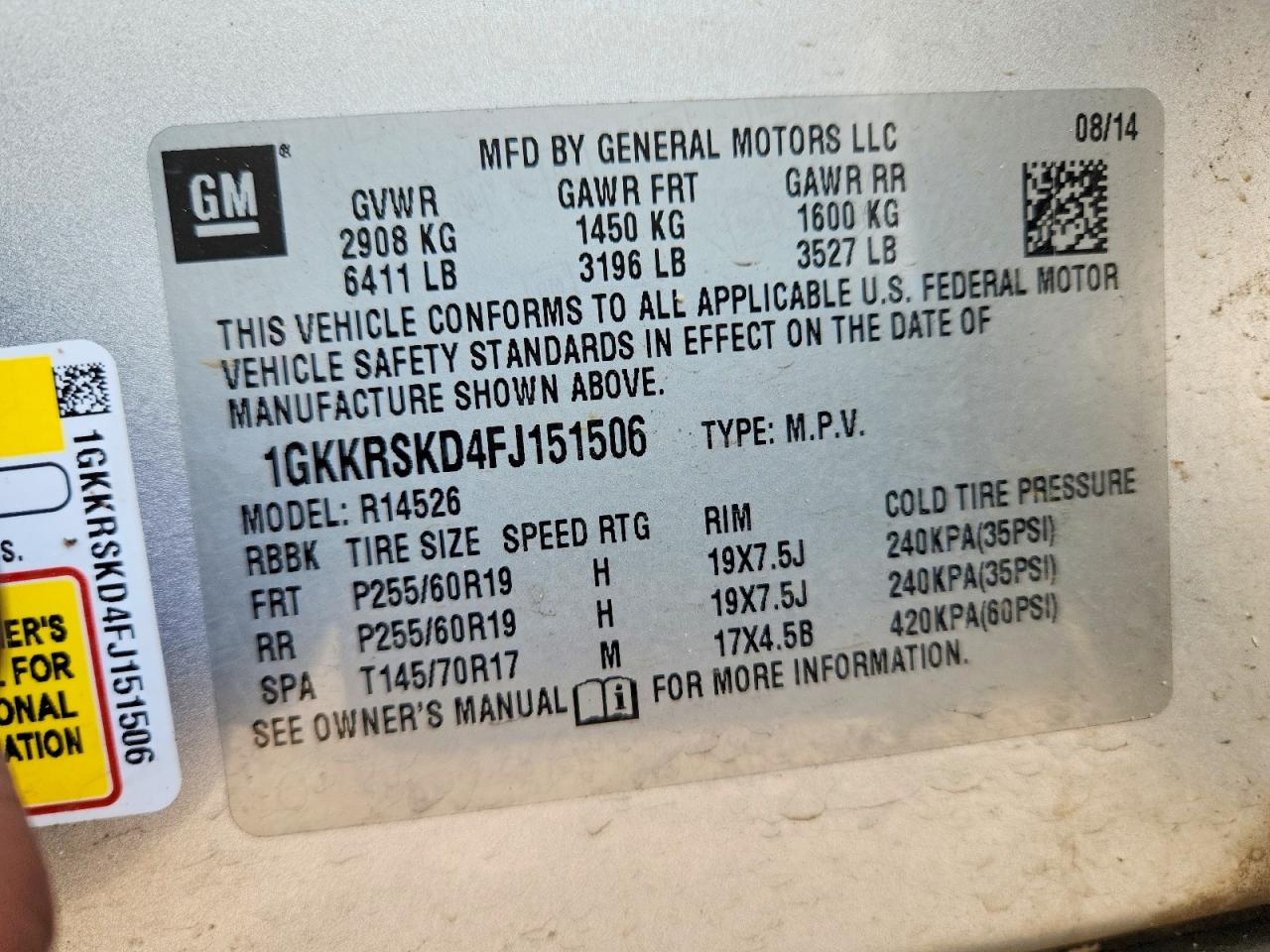 2015 GMC ACADIA SLT-2 photo 27