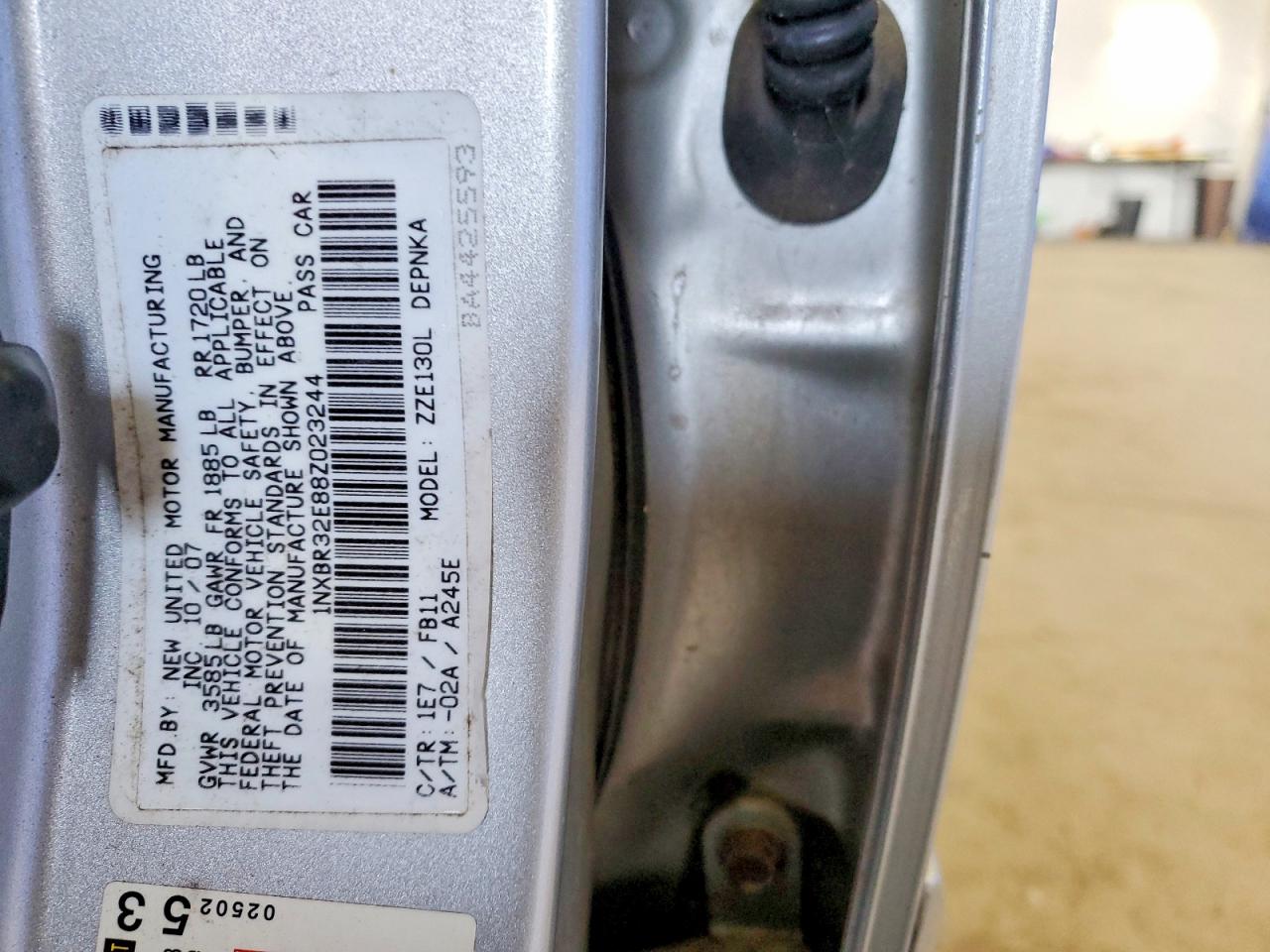 2008 TOYOTA COROLLA LE photo 34