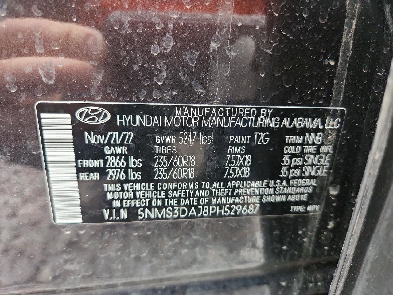 2023 HYUNDAI SANTA FE SEL photo 14