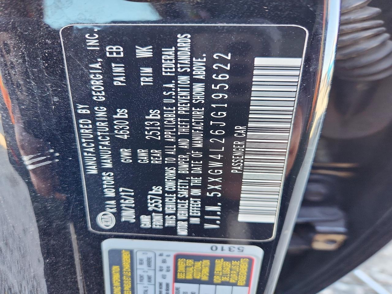2018 KIA OPTIMA SX TURBO photo 37