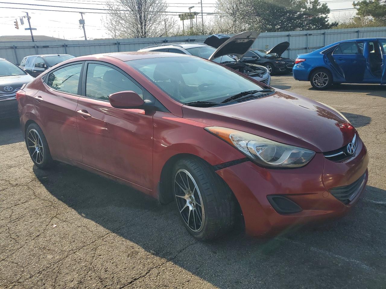 2013 HYUNDAI ELANTRA GLS photo 4