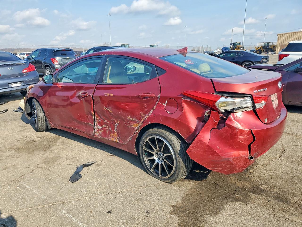 2013 HYUNDAI ELANTRA GLS photo 2