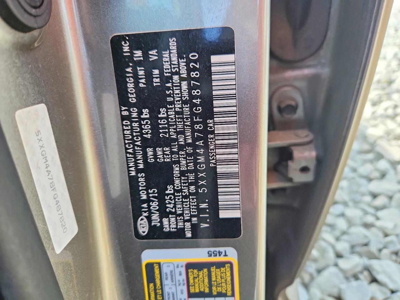 2015 KIA OPTIMA LX photo 12