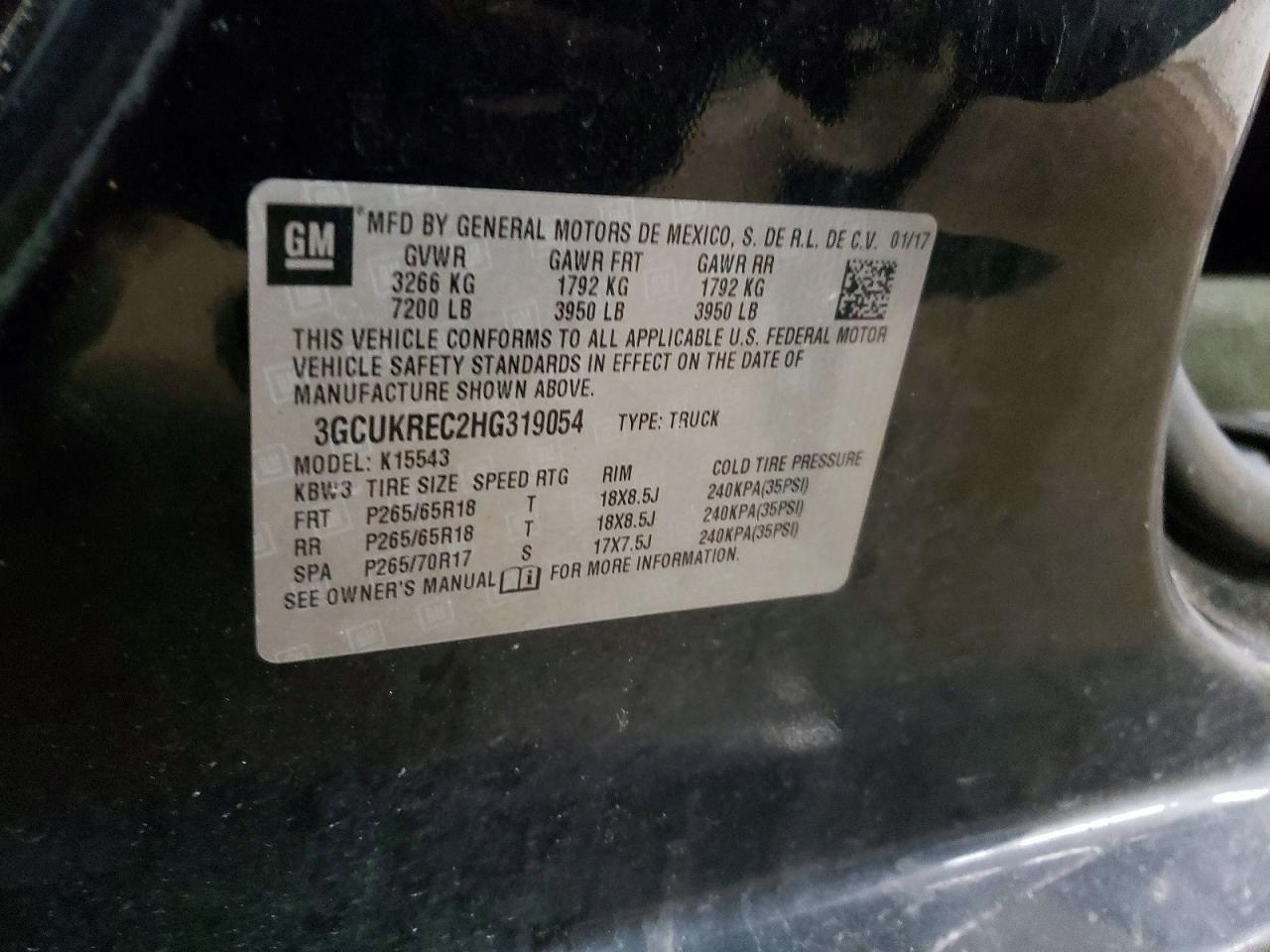 2017 CHEVROLET SILVERADO K1500 LT photo 13