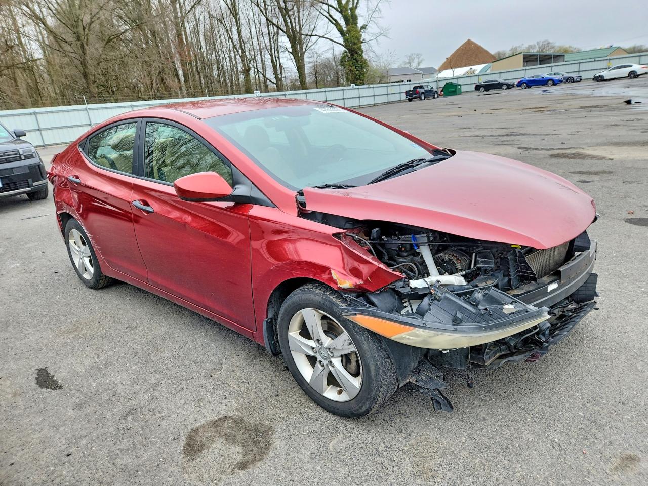 2013 HYUNDAI ELANTRA GLS photo 4