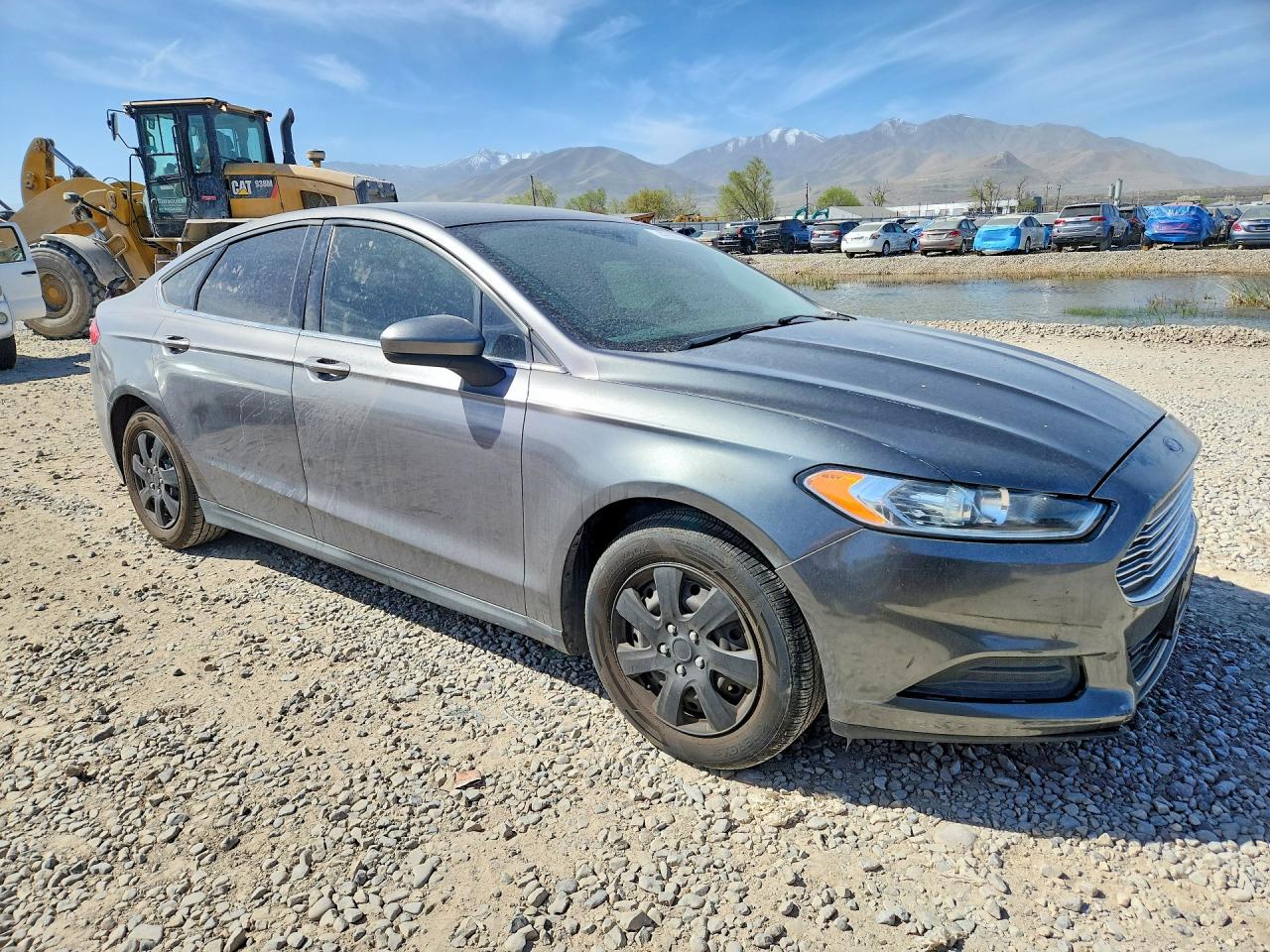 2014 FORD FUSION S photo 4