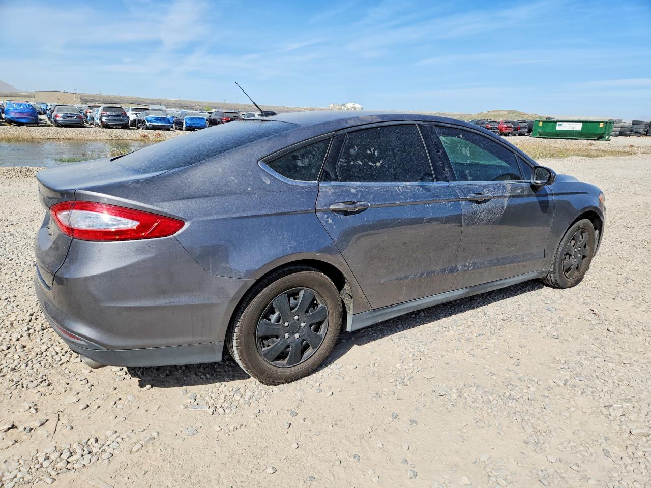 2014 FORD FUSION S photo 3
