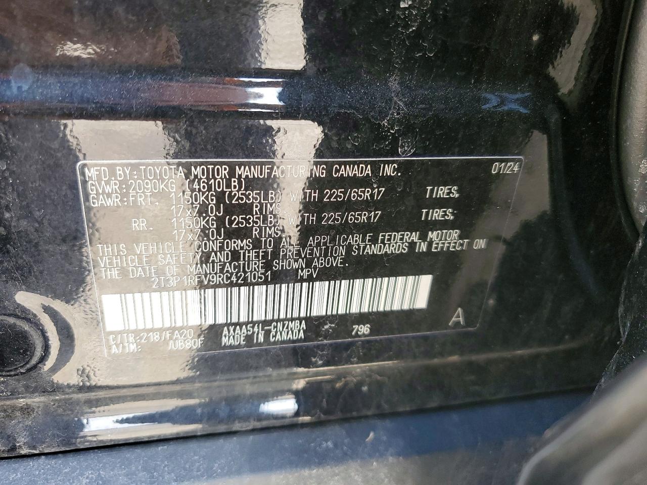 2024 TOYOTA RAV4 XLE photo 27