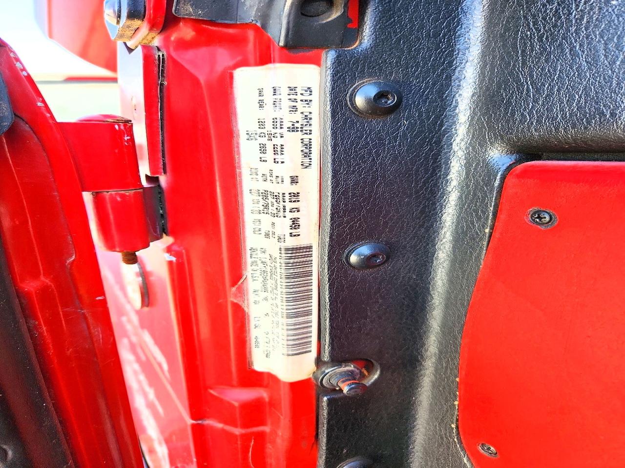 1999 JEEP WRANGLER / TJ SPORT photo 25